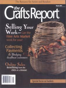 "Wave Deerly" Antler Basket in National Craft Magazine!