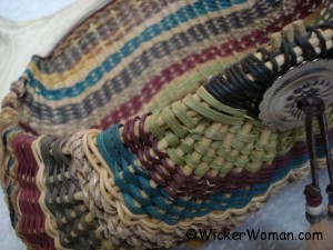 Touch of Arizona Antler Basket by Cathryn Peters