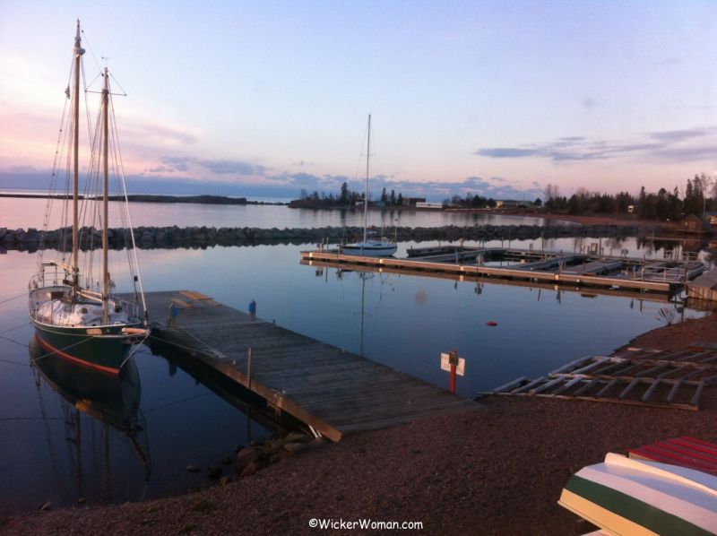 Grand Marais harbor 11-2014