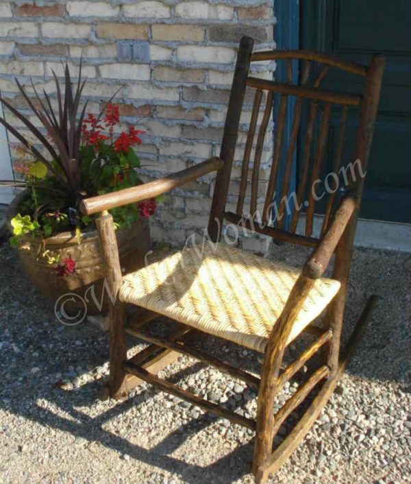 Indiana Chair Company rustic rocker