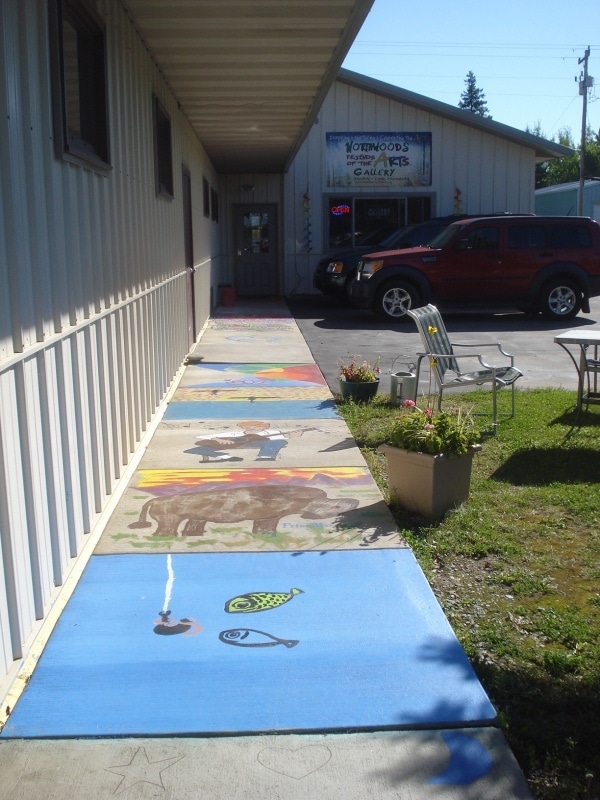 NWFA Sidewalk Art 9-2015