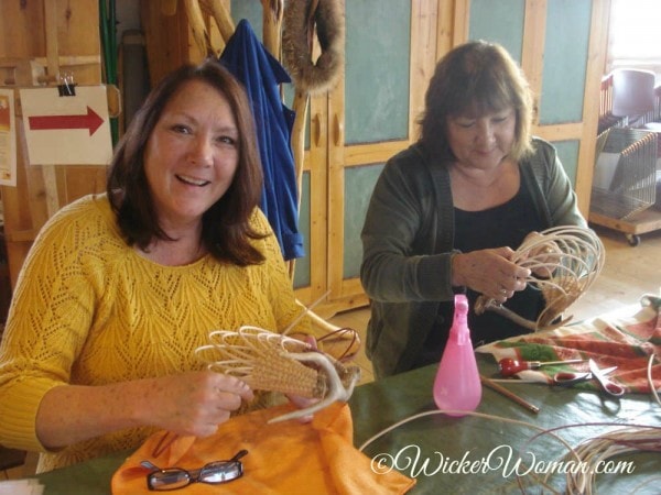 sisters in Peters antler basket class