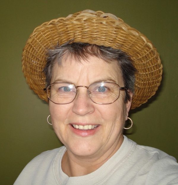 Seatweaving and antler basket weaving instructor, Cathryn Peters 