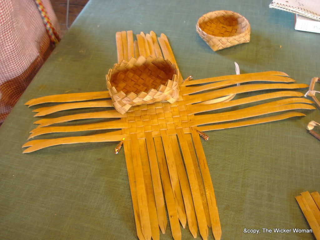 Russian Birch Bark Basketry Class