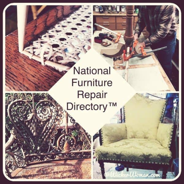 National Furniture Repair Directory™--Caning, Upholstery, Refinishing & Wicker Categories